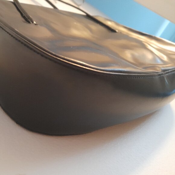 Authentic Prada Spazzolato Leather Flap Shoulder Purse. - Picture 6 of 17